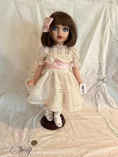 Joe and Peggy Jackson Handmade Doll