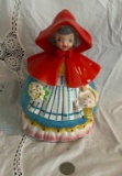 Napco 1957 Little Red Riding Hood Cookie Jar