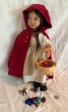 Beautiful Wooden Red Riding Hood