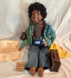Hand-Carved Brunswood Doll 