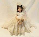 Lana Bride Porcelain Doll
