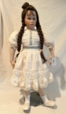 Rare Rotraut Fchrott The Great American Doll Company, 30 Inch Self- Portrait Porcelain Doll