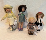 Lot of 4 Dolls