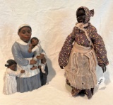 Vintage Black Americana Porcelain Doll