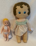 Pair of Soft Plastic Dolls