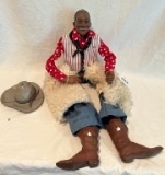 Limited Edition Daddy's Long Legs Bullseye Bill Rodeo Clown Doll