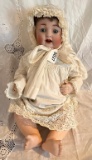 Henrich Handwerck German Bisque  Doll with ball jointed body