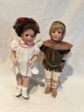 Pair of Dolls from the Lawton Doll Company
