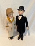 Pair of Steiff Dolls