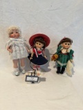 Pair of Ginny Dolls by Vogue and a Just Me  Vogue Doll