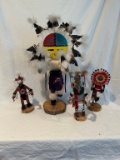 Lot of Native America Kachina Dolls