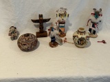 A lot of Native American Kachina Dolls and Miscellaneous Items