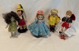 Lot of Madame Alexander Dolls