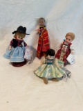 Lot of Madame Alexander Country Dolls