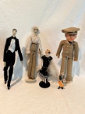 Lot of Five Dolls