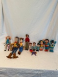 Lot of Vintage and Novelty Dolls