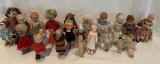 Lot of Dolls, Six Inches or Less