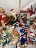 Tote Lot of Annalee Dolls