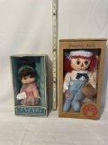 New In Box - Raggedy Andy and Natalie
