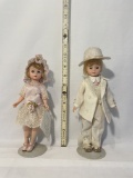 Madame Alexander Male and Female Dolls