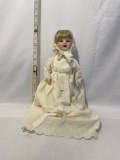 Vintage Grete Bisque Head Doll