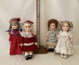 Lot of Effanbee Through the Years Collectibles