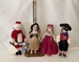 Lot of Four Effanbee Wonderful World of Effanbee Collection