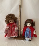 Lot of Two Precious Moments Little Red Riding Hood  Dolls
