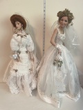 Lot of Collectible Bride Dolls