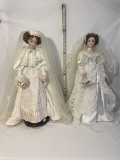 Lot of Collectible Bride Dolls