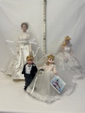 Lot of Bride and Grooms