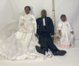 Daddy Longlegs Bride, Groom, and Child