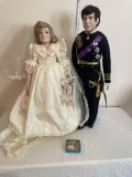 Dianna and Charles Bride and Groom Set
