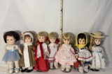 Lot of Effanbee Dolls