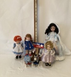 Lot of Madame Alexander Dolls