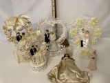 Lot of Vintage Cake Toppers