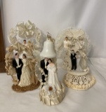 Lot of Vintage Cake Toppers