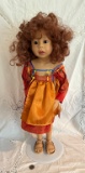 Vintage Gotz Signed PSH Doll  Philip Heath - Alessandra - Vinyl and Cloth Doll