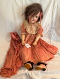 CM Bergmann Waltershausen Bisque Doll Head Doll