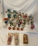 Lot of Vintage Miniature Dolls