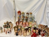 Lot of Vintage Miniature Dolls