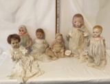 Lot of Vintage Dolls