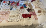 Lot of Vintage Doll Clothes and Accessories