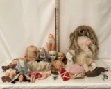Lot of Doll Parts and Pieces