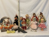 Miscellaneous Lot of Dolls and Toys