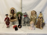 Lot of Miscellaneous Dolls