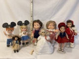 Lot of Dolls