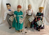 Four Doll Set by Presents
