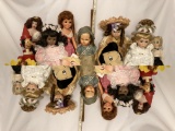 Lot of Miscellaneous Dolls