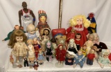 Lot of Miscellaneous Dolls